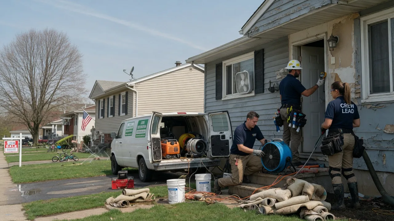Flood Cleanup in Talbott, TN near me