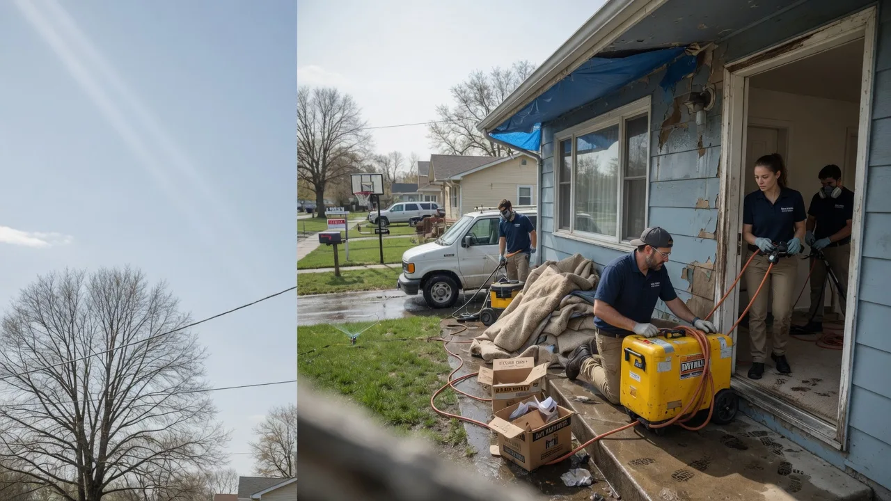 Basement Flood Cleanup in Talbott, TN near me